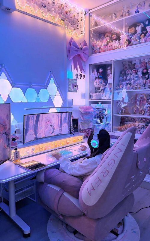 Thứ 2 đầu tuần up video chill cuối tuần đc honggg chứ dư âm thấy làm biếng quá zị nè 🥹#GamingSetup #gamingroom #GamerGirl #chill #fyp 