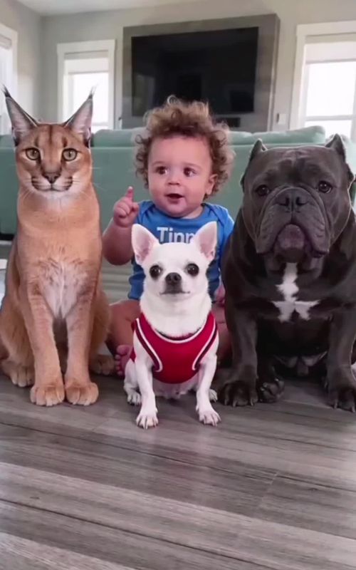 When Baby Meets Pets… Chaos Begins so funny😁😁😁😛😛😛🤪🤪🤪😜😜😜……….. #funnybabyvideos #funnypets #fyp #funny #babiesoftiktok 