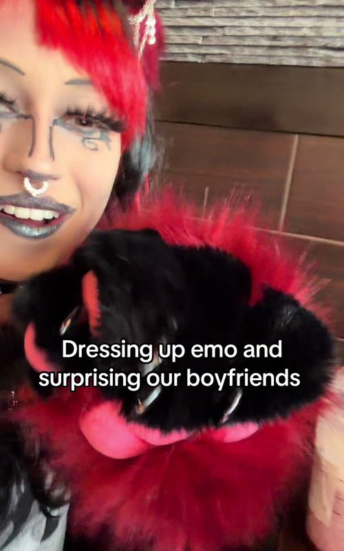 They love us… #emo #prank #funny #boyfriends #fyp
