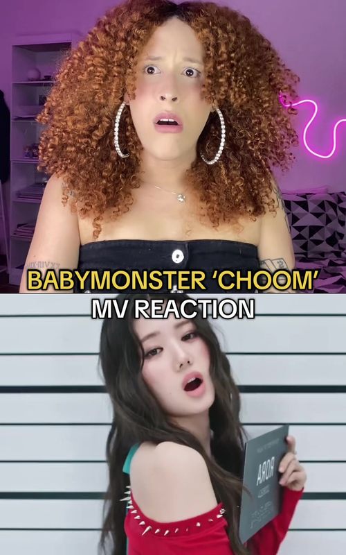 BABYMONSTER IS BACK 🔥 eu já estava sentindo falta de reagir a BABYMONSTER aqui no perfil e simplesmente AMEI o MV de CHOOM, e vocês? 💗 #babymonster #베이비몬스터 #reaction #kpop #kpopbrasil | BABYMONSTER (베이비몬스터) ‘CHOOM’ MV REACTION