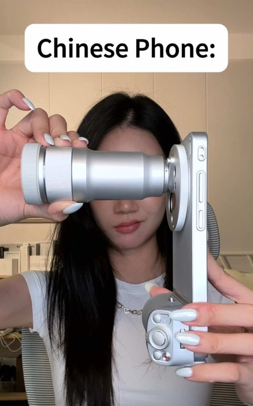 Chinese Phone is crazyyy🥵#vivox300ultra #fyp #techtok #yournextcamera 