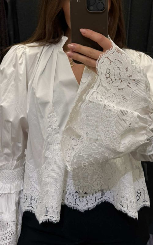 Your favorite summer blouse 👀 #fashion #dupe #zimmermann #zimmermanndupe #blouse