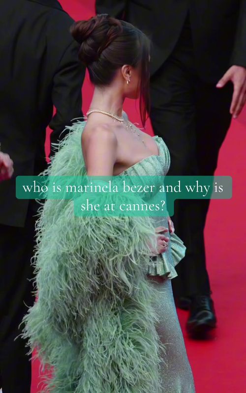marinela bezer is a fashion & lifestyle creator based in london, known for luxury content, travel, beauty and fashion. she is also connected to malliny, the fashion brand she co-founded and creatively directs. now her cannes appearance is getting attention for one reason: she knows how to turn an entrance into content. #marinelabezercannes #cannes #cannesfilmfestival